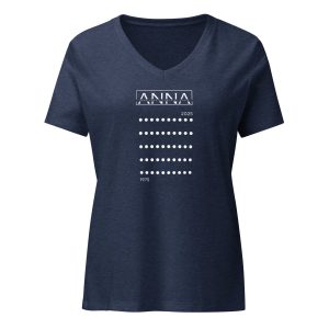 50 years - Not Going Back! women’s relaxed V-neck t-shirt