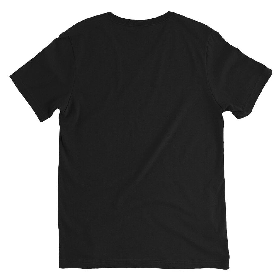 "Make Good Treble" Unisex Short Sleeve V-Neck T-Shirt - Image 2
