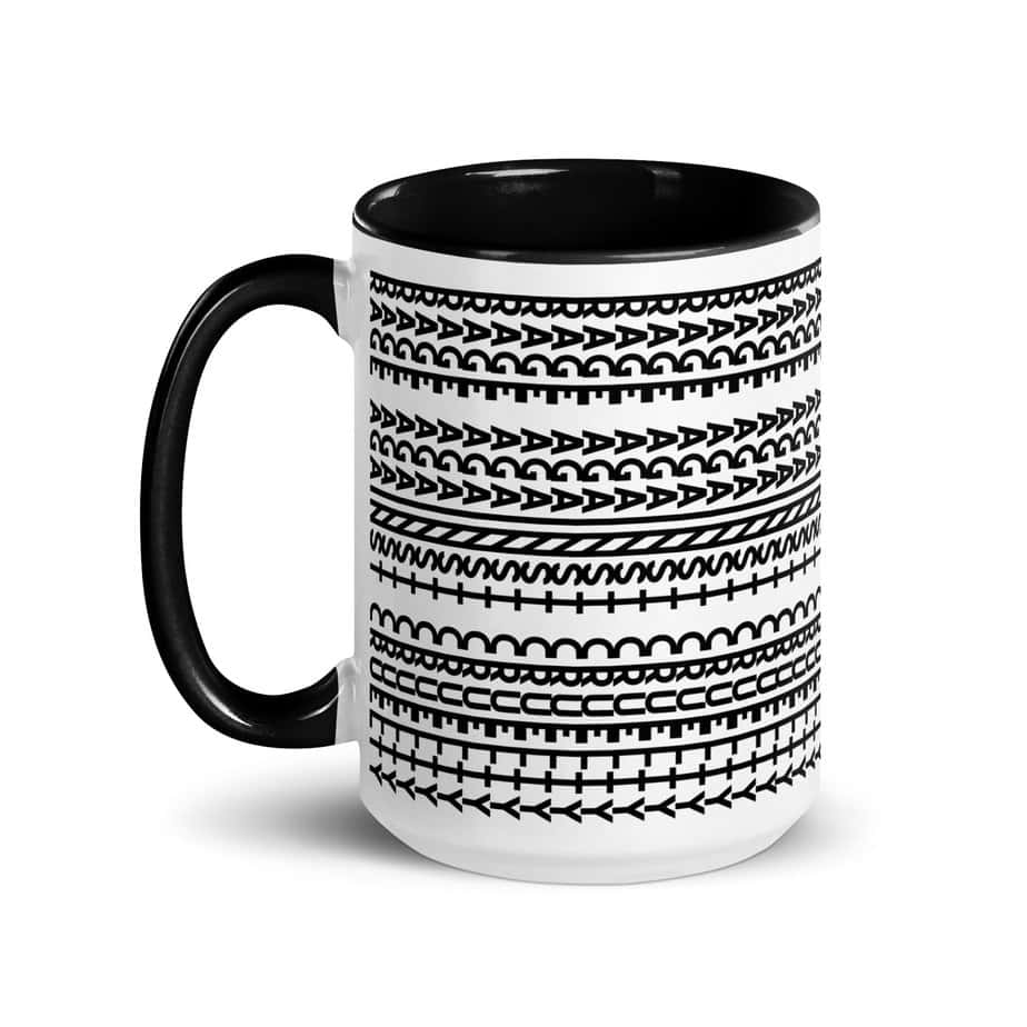"Rage Against Cruelty" Mug with Color Inside