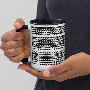 "Rage Against Cruelty" Mug with Color Inside