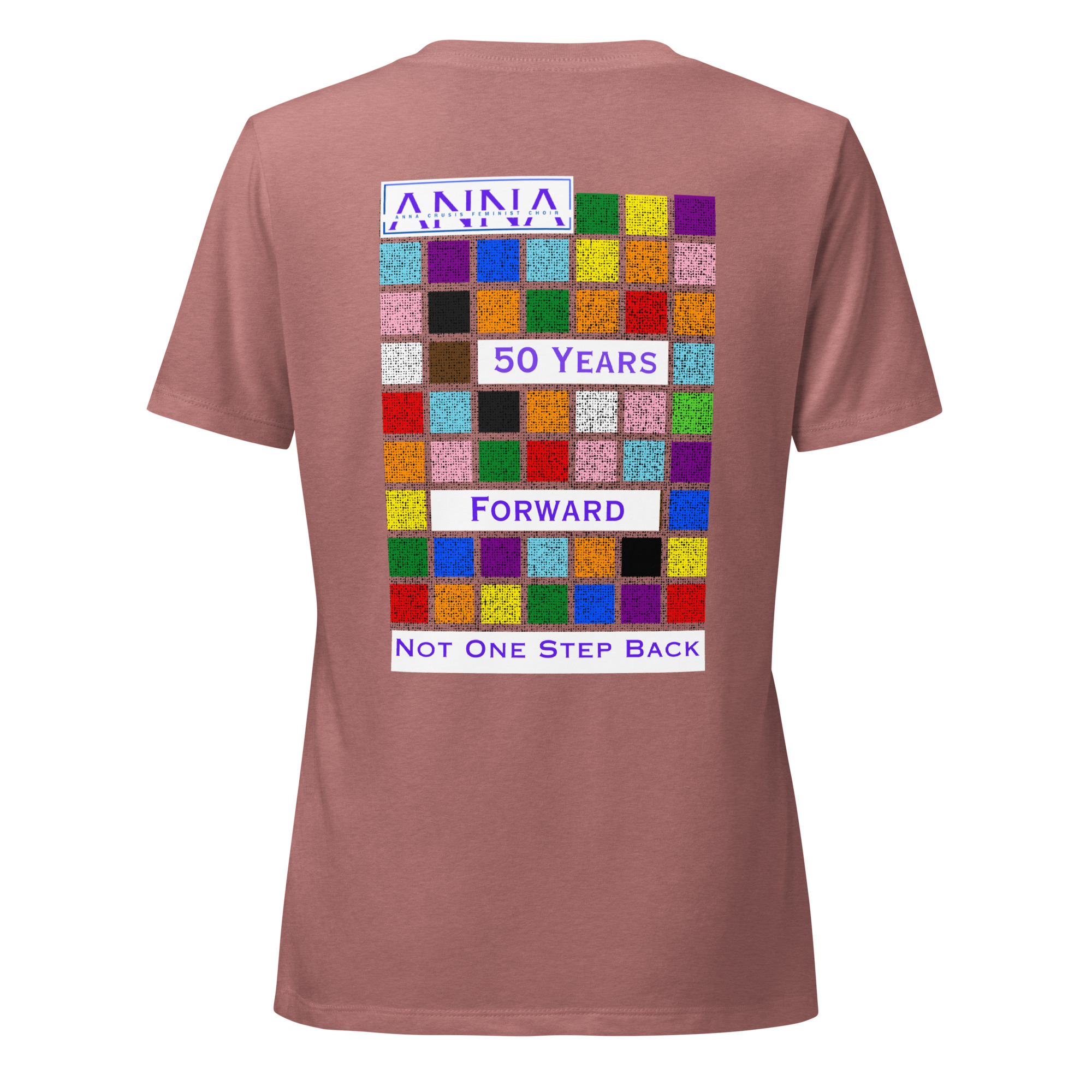 50th Anniversary Pride Women's Cut Relaxed V-neck T-shirt - Image 21