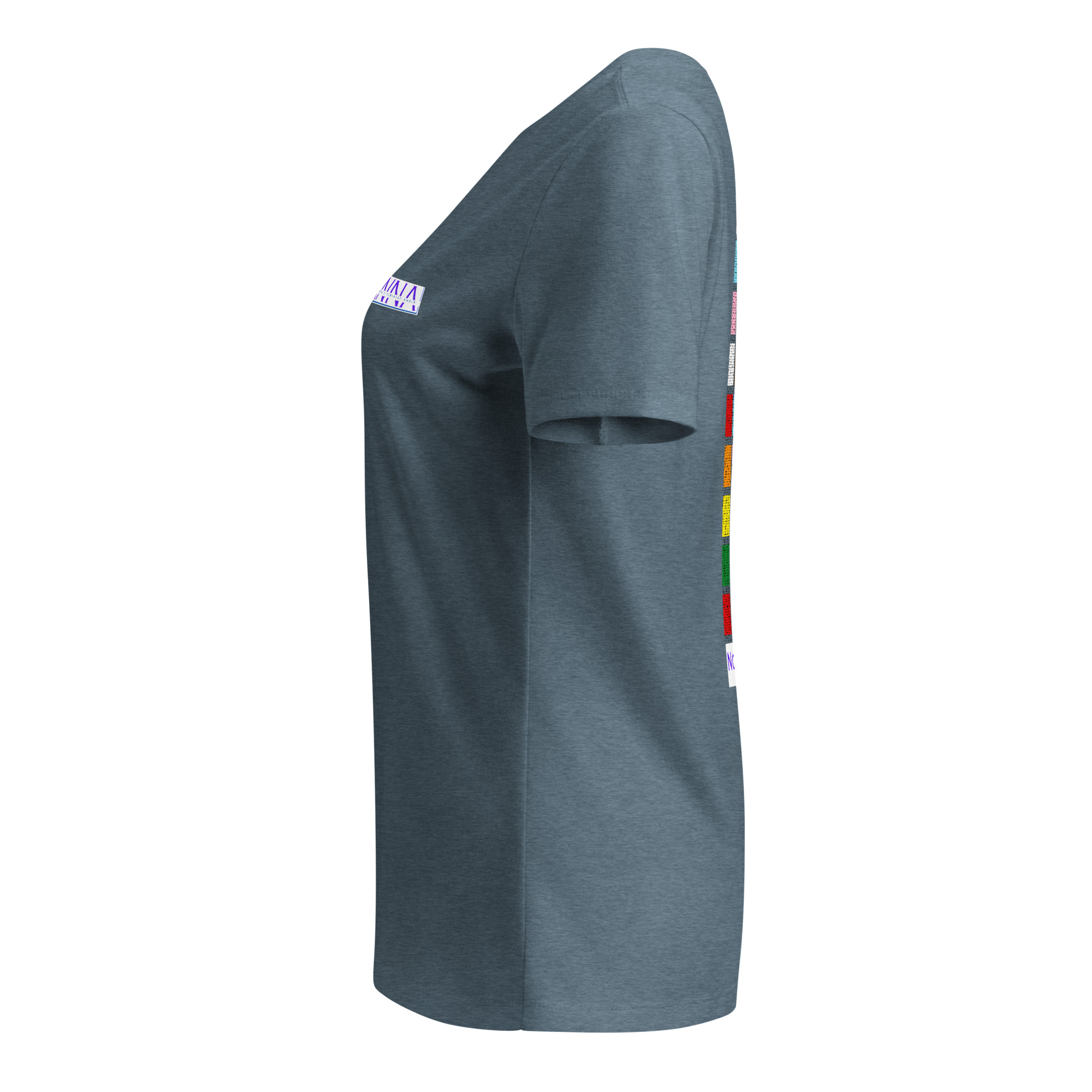 50th Anniversary Pride Women's Cut Relaxed V-neck T-shirt - Image 15