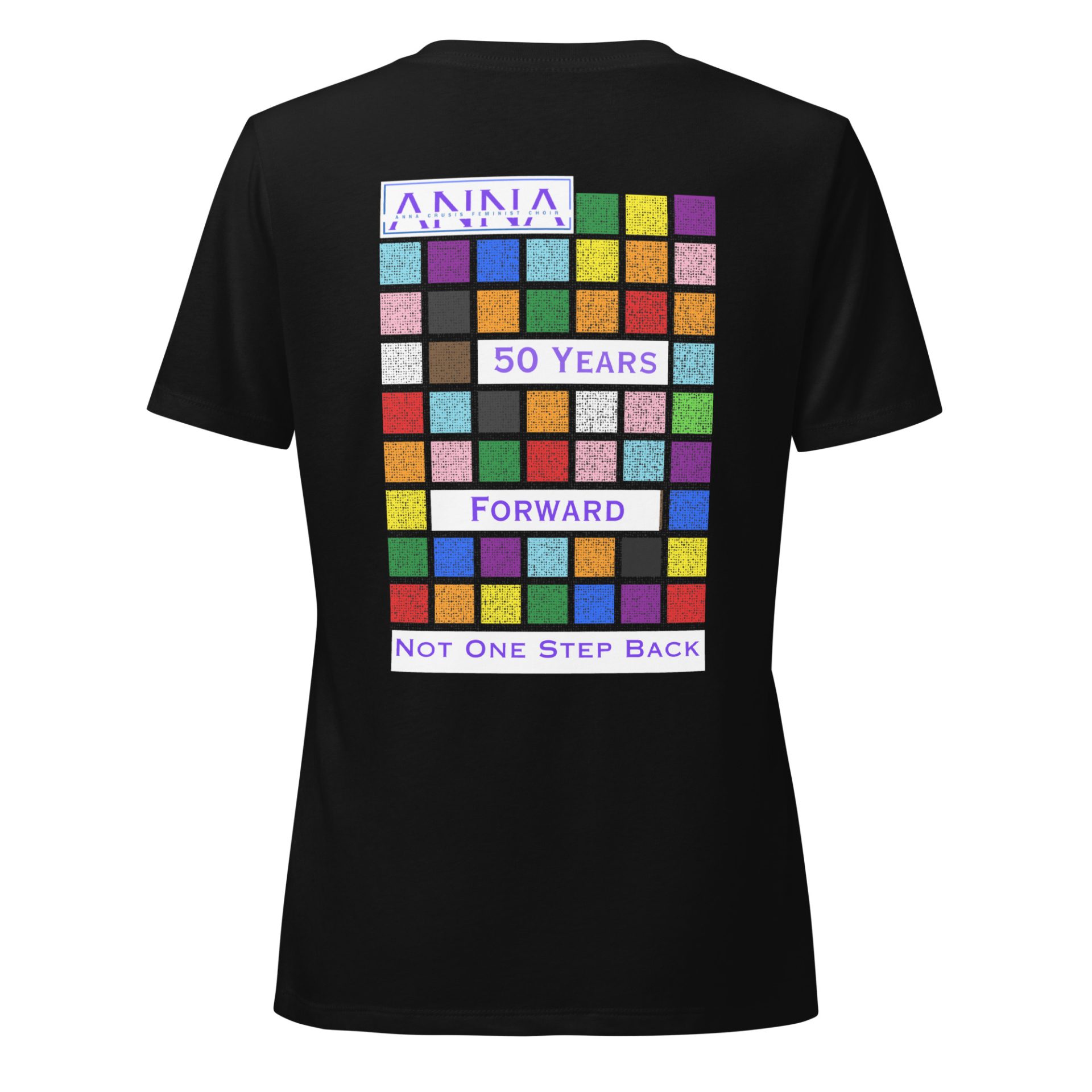 50th Anniversary Pride Women's Cut Relaxed V-neck T-shirt